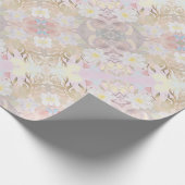 Pamela Pattern B Elegantes Geschenkverpackungspapi Geschenkpapier (Ecke)