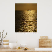 Pamlico Sound Sunset Poster (Küche)