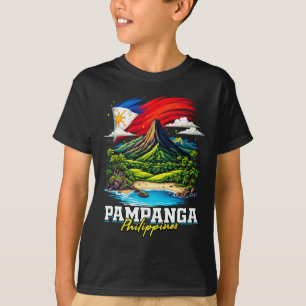 Pampanga Philippinen Souvenir Philippinische Flagg T-Shirt