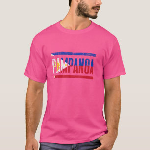 PAMPANGA PHILIPPINS MIT SEINEM FLAGFLAG T-Shirt