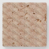 Pampas Bohemisch Earthy Tone Brown Steinuntersetzer (Vorderseite)