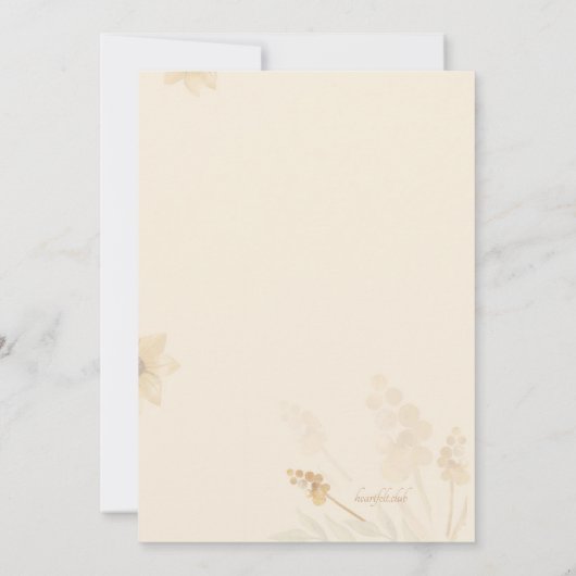 Pampas Boho Ankündigung Datum freihalten (Rückseite)