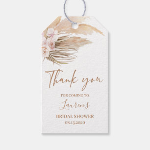 Pampas Brautparty Geschenkanhänger