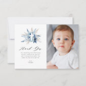 Pampas erste kommunale Foto danke Karte (Vorderseite)