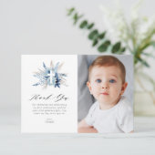 Pampas erste kommunale Foto danke Karte (Stehend Vorderseite)