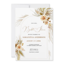 Pampas Gras Aquarell Rhodos elegantes Brautparty