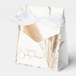 Pampas Gras Baby Dusche Geschenkschachtel