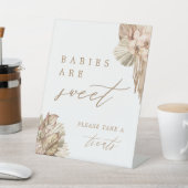 Pampas Gras Babys sind süß, nehmen Sie eine Lecker Sockelschild (In SItu)