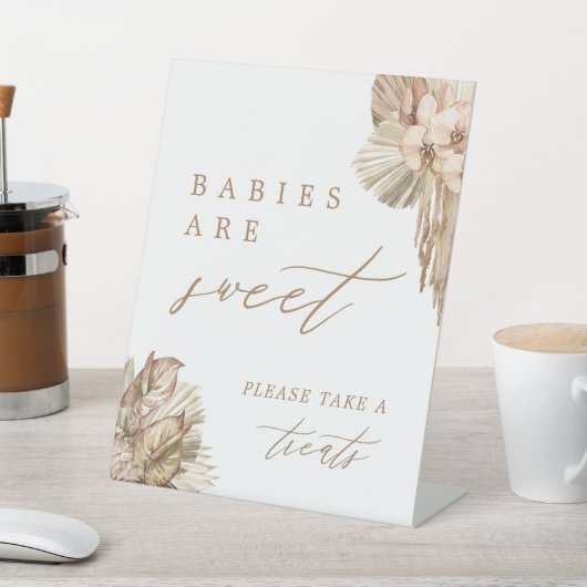 Pampas Gras Babys sind süß, nehmen Sie eine Lecker Sockelschild (In SItu)