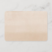 Pampas Gras boho bohemianische Duscheinlagen Begleitkarte (Rückseite)