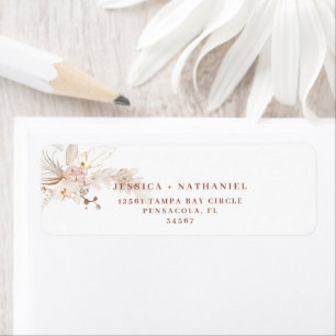 Pampas Gras Boho Floral