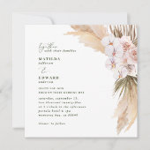 Pampas Gras Dessert natürlich getrocknet botanisch (Vorderseite)