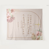 Pampas Gras Erste Kommune Foto Hintergrund Wandteppich (Vorderseite (Horizontal))