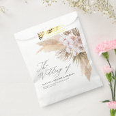 Pampas Gras getrocknete botanische Skripte Hochzei Geschenktütchen (Versiegelt)