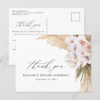 Pampas Gras Moderne botanische Böhmische Hochzeitp