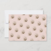 Pampas gras palm orchid moderne rustikale Antwort (Rückseite)