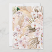 Pampas gras palmenblättrig orchid moderne rustikal (Rückseite)