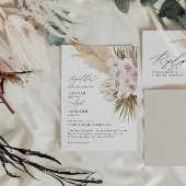 Pampas gras palmenblättrig orchid moderne rustikal