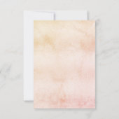 Pampas-Gras-Rose Einladung (Rückseite)