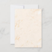 Pampas Gras Rose Erröten heilige Kommune Einladung (Rückseite)