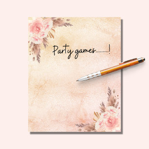 Pampas Gras Rose Gold Blume Party