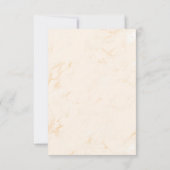 Pampas-Gras-Rose-Goldrot der Graduierungspartei Einladung (Rückseite)