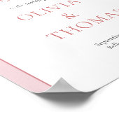 Pampas gras Salbei Poster (Ecke)