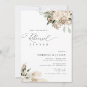 Pampas Gras Salbei Probe Einladung (Vorderseite)