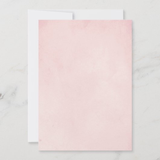 Pampas Gras und Palmen Probe Dinner Einladung (Rückseite)