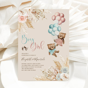 Pampas Grasbärengeschlecht - Einladung