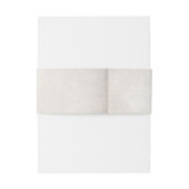 Pampas Grass and Greenerity Wedding Einladungsbanderole (Rückseitenbeispiel)