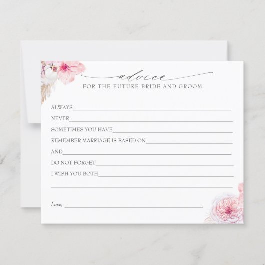 Pampas Grass and Pink Tropical Blume - Empfehlungs (Vorderseite)