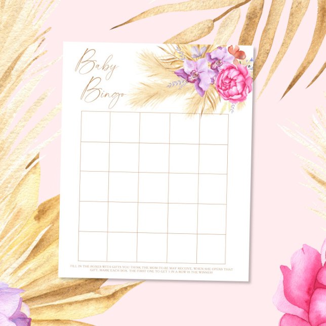 Pampas grass - Baby-Bingo-Spiel (Von Creator hochgeladen)