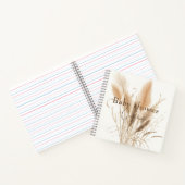 Pampas Grass Baby Duschmassage Buch (Innenseite)