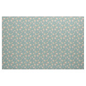 Pampas Grass & Blume auf Bluish Green Stoff (Yard (91,4 cm))