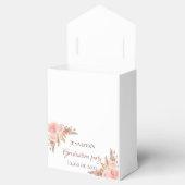 Pampas grass blush pink floral geschenkschachtel (Geöffnet)