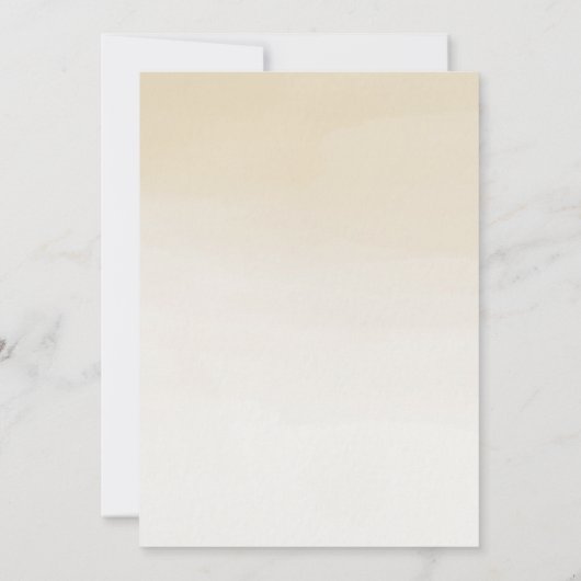 Pampas Grass Bohemische Taufe Boho Christening Einladung (Rückseite)