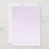 Pampas Grass Bohemische Taufe Boho Christening Einladung (Rückseite)