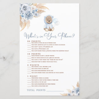 Pampas Grass Boho Bär Was ist in deinem Handyspiel