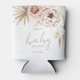 Pampas Grass Boho Bohemisch Baby Dusche Dosenkühler