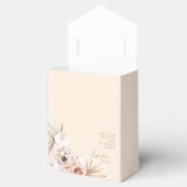Pampas Grass Boho Bohemisch Baby Dusche Geschenkschachtel (Geöffnet)