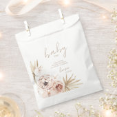 Pampas Grass Boho Bohemisch Baby Dusche Geschenktütchen (Ausgeschnitten)