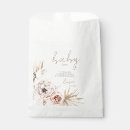 Pampas Grass Boho Bohemisch Baby Dusche Geschenktütchen