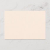 Pampas Grass Boho Bohemische Bücher für Baby Begleitkarte (Rückseite)