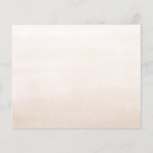 Pampas Grass Boho Brautparty Advice Card (Rückseite)