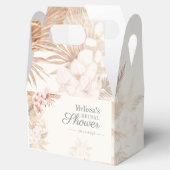 Pampas Grass Boho Brautparty getrocknete Palmen Geschenkschachtel (Geöffnet)