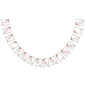 Pampas Grass Boho Chic Terracotta Brautparty Wimpelkette (Alle)