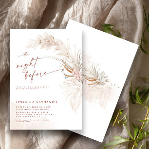 Pampas Grass Boho Einladung