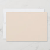 Pampas Grass Boho Hochzeit Probe Dinner Einladung (Rückseite)