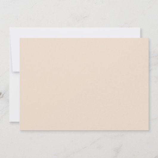 Pampas Grass Boho Hochzeit Probe Dinner Einladung (Rückseite)